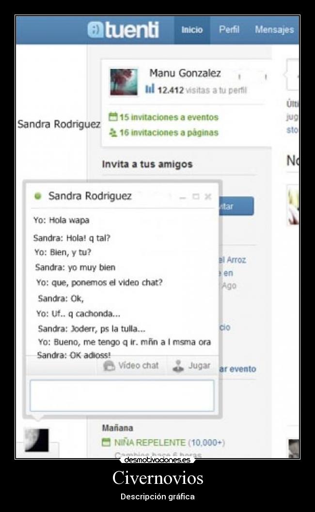 Civernovios - Descripción gráfica
