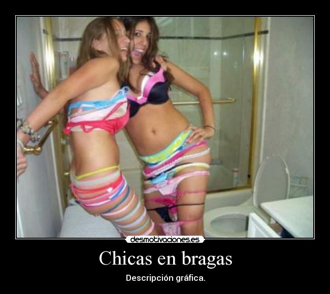 chicas con bragas