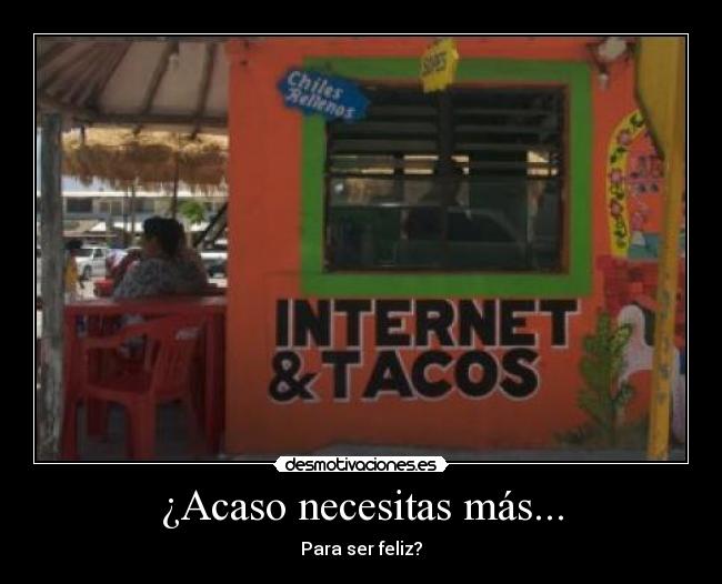 carteles tacos desmotivaciones