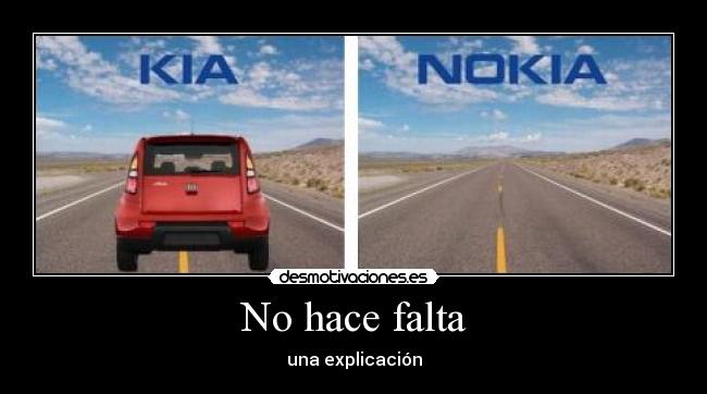 No hace falta - 