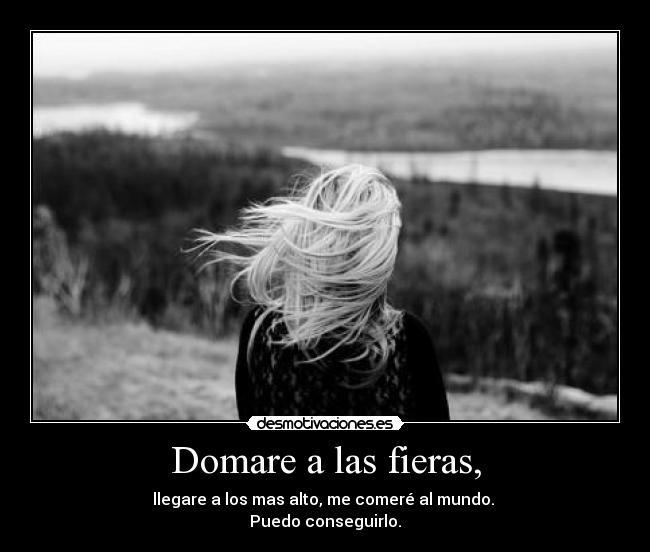 Domare a las fieras, - 