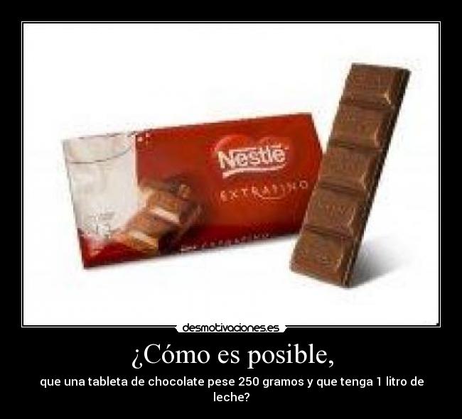 ¿Cómo es posible, - 