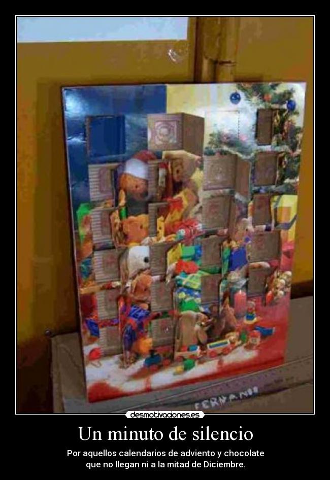 Un minuto de silencio -