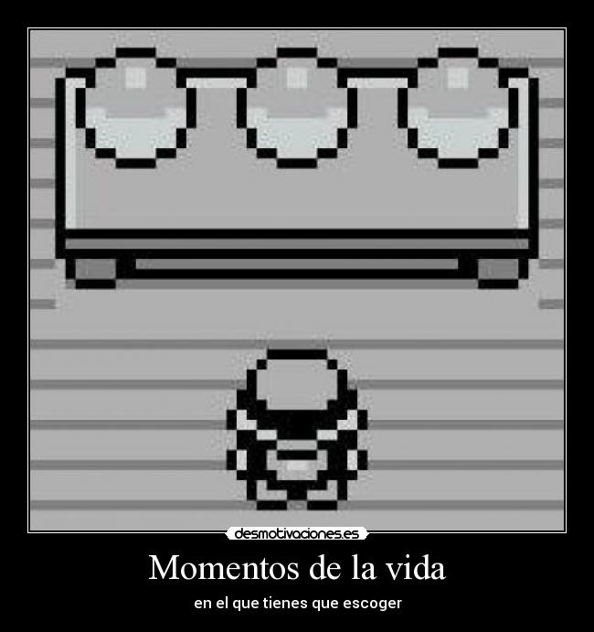 carteles vida momentos pokemon desmotivaciones