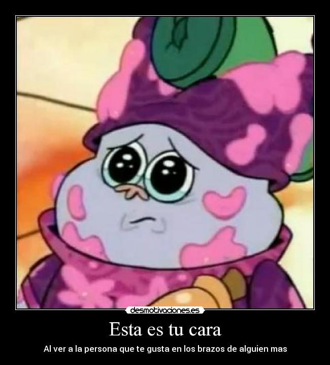 Esta es tu cara - Al ver a la persona que te gusta en los brazos de alguien mas