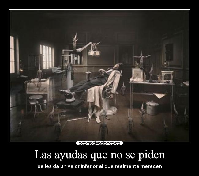 Las ayudas que no se piden - 