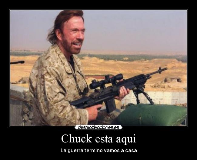 Chuck esta aqui -