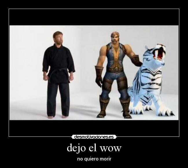 dejo el wow - 