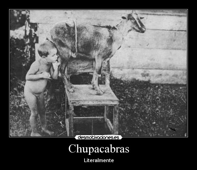 Chupacabras - Literalmente