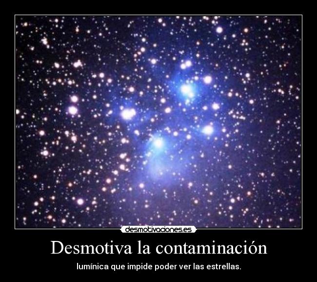 Desmotiva la contaminación -