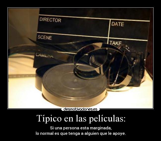 Típico en las películas: - 