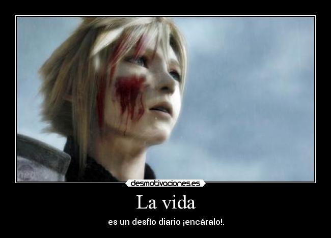 La vida - es un desfío diario ¡encáralo!.