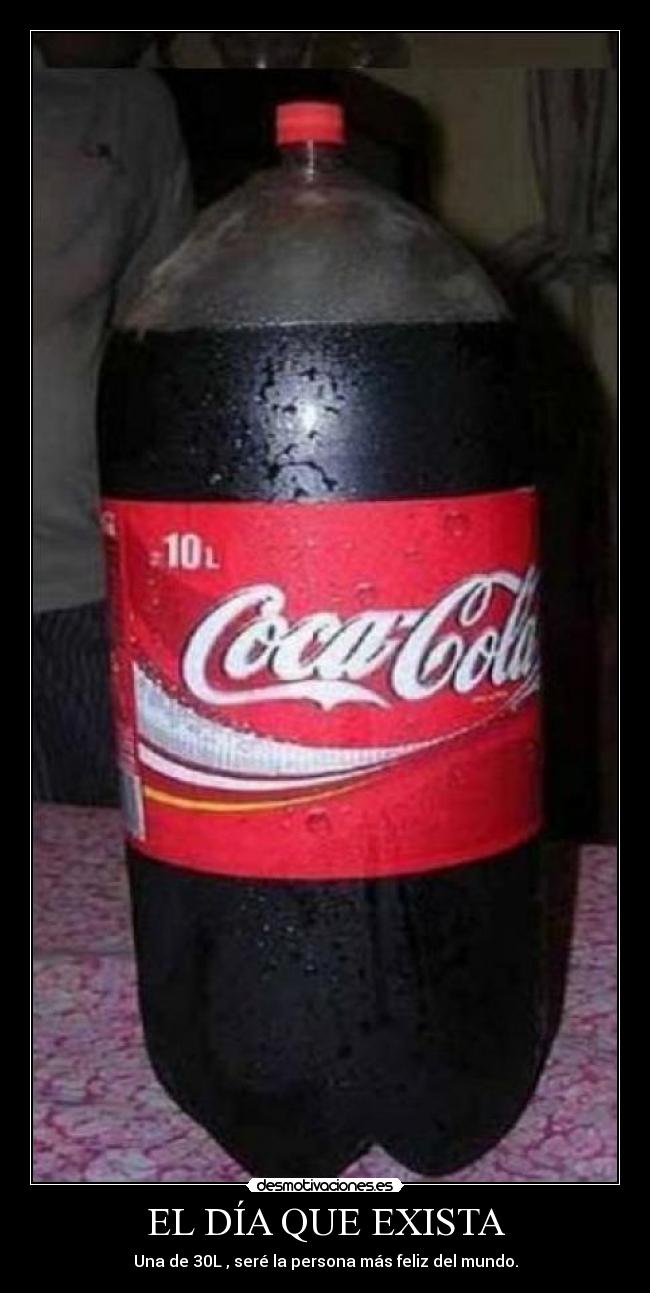 EL DÍA QUE EXISTA - Una de 30L , seré la persona más feliz del mundo.