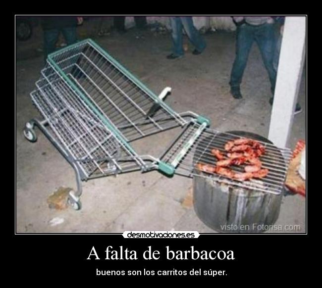 A falta de barbacoa - 