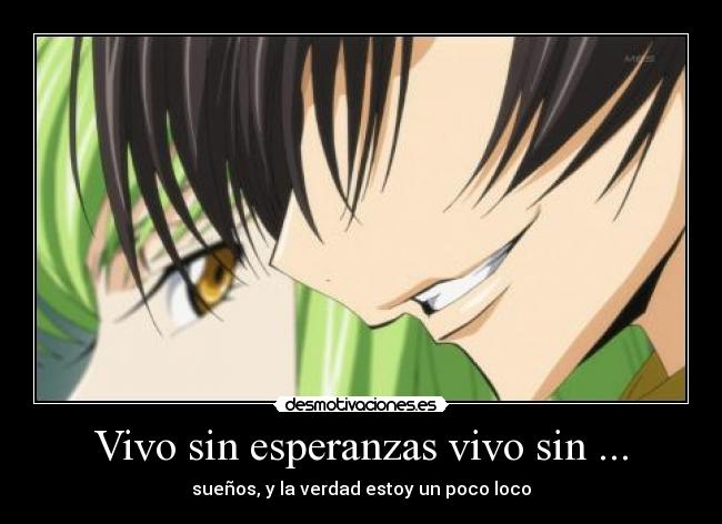 carteles vivo sin esperanzas vivo sin suenos verdad estoy poco loco desmotivaciones