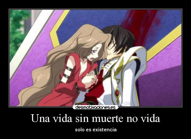 Una vida sin muerte no vida - 