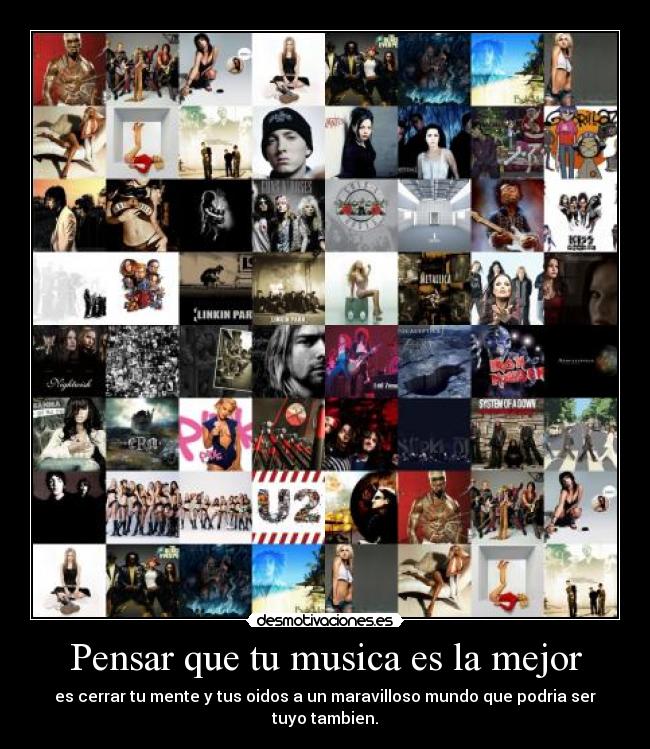 carteles musica musica desmotivaciones
