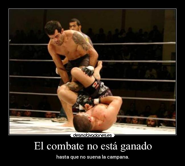 El combate no está ganado - 