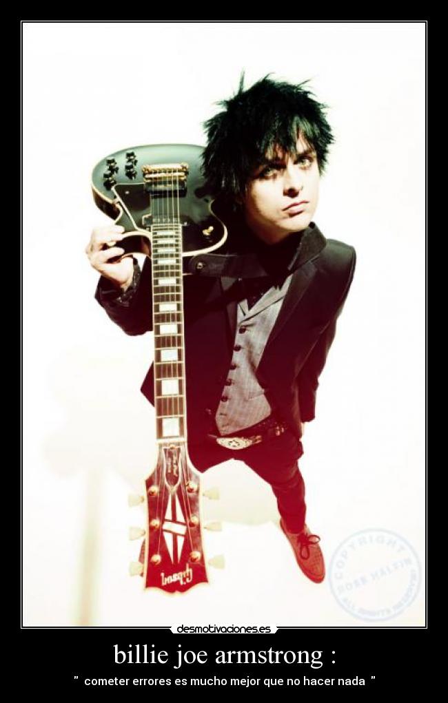 billie joe armstrong : -