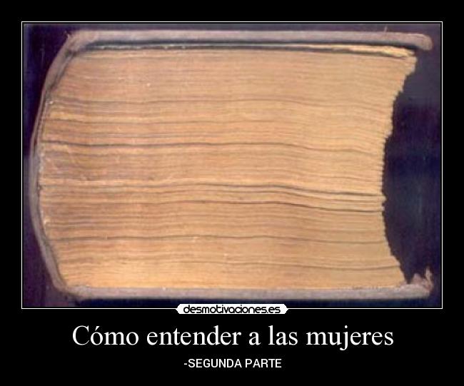 Cómo entender a las mujeres -