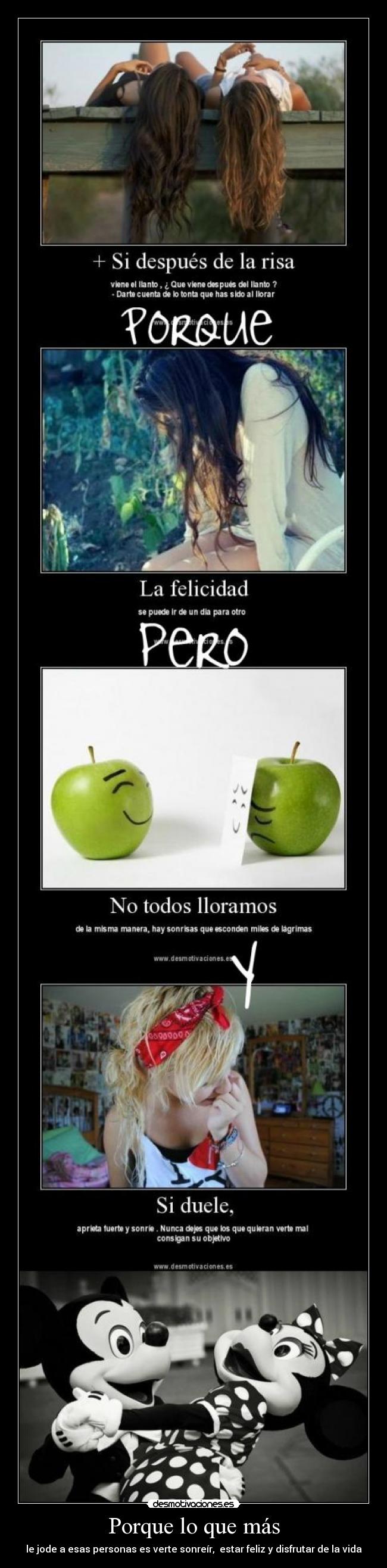 Porque lo que más - 