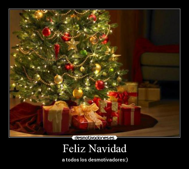 Feliz Navidad - a todos los desmotivadores:)
