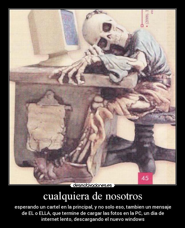 cualquiera de nosotros - 