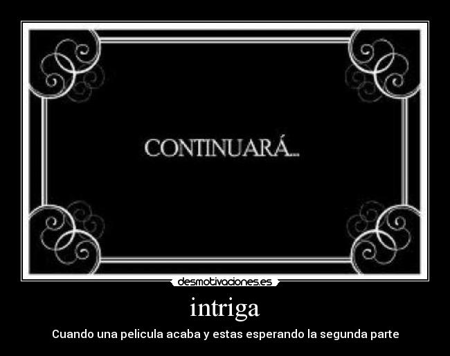 intriga - 