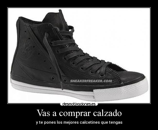 Vas a comprar calzado - 