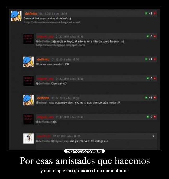 Por esas amistades que hacemos - 