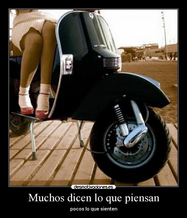 Muchos dicen lo que piensan -