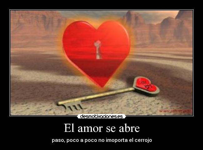 El amor se abre - 