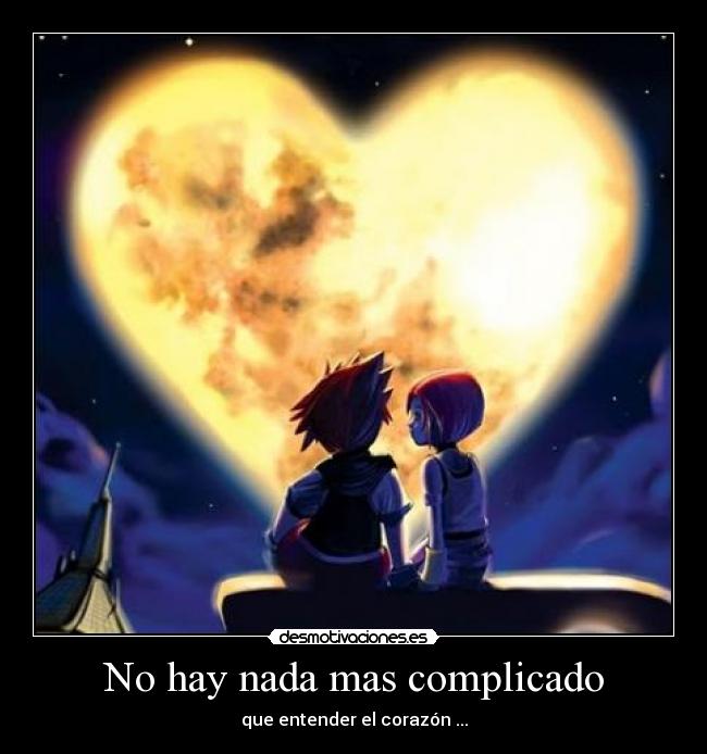No hay nada mas complicado - 