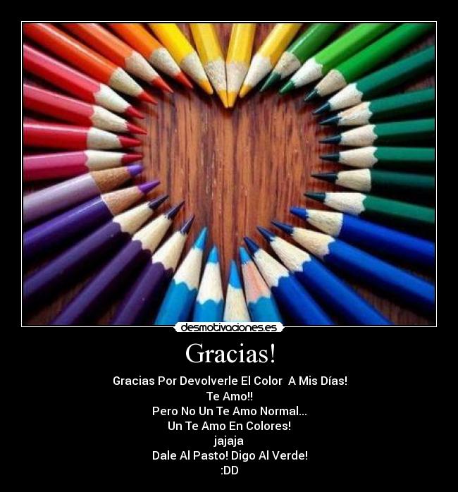 Gracias! -