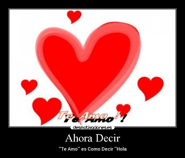 Ahora Decir -
