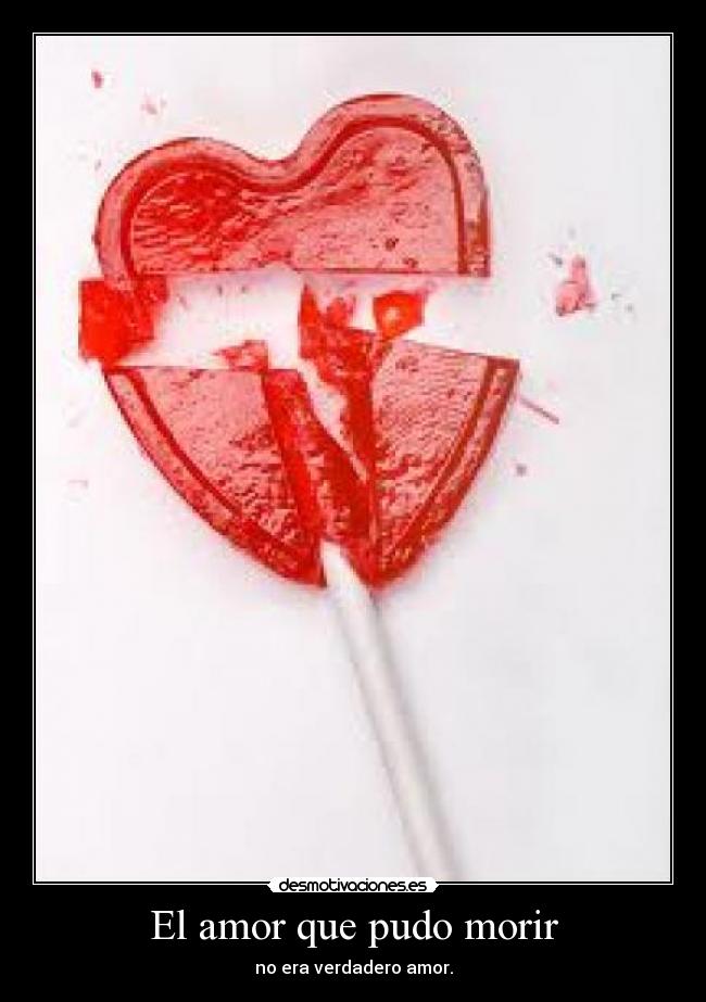 El amor que pudo morir - 