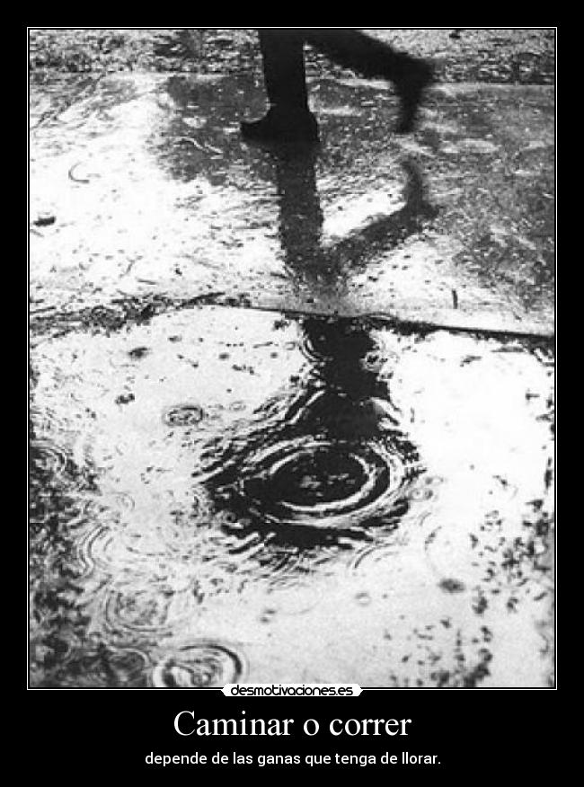 Caminar o correr - 