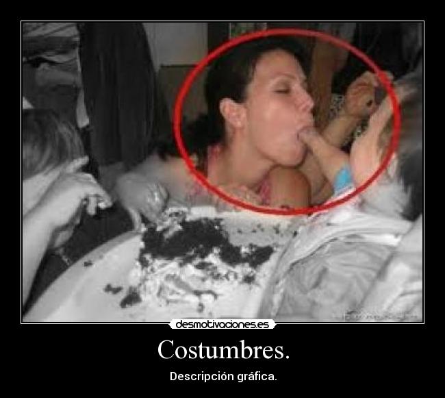 Costumbres. - Descripción gráfica.