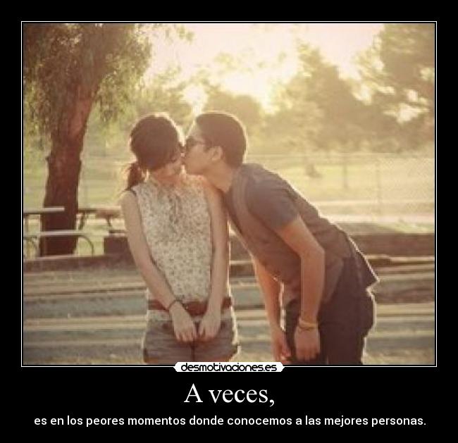 A veces, - 