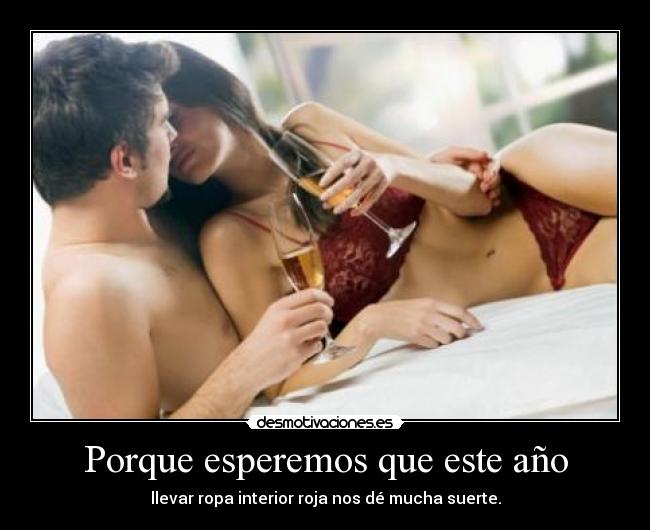 Porque esperemos que este año - 