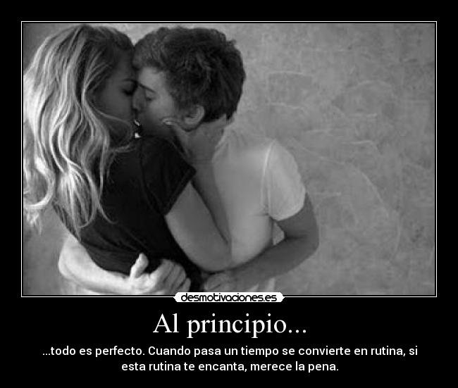 Al principio... -