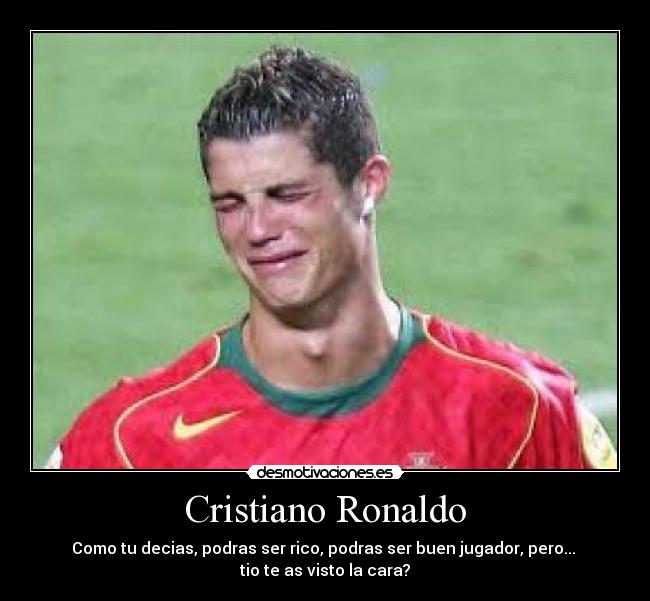 carteles cristiano ronaldo desmotivaciones