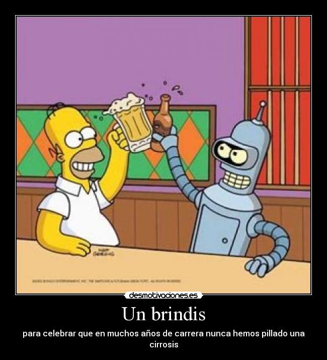 Un brindis -