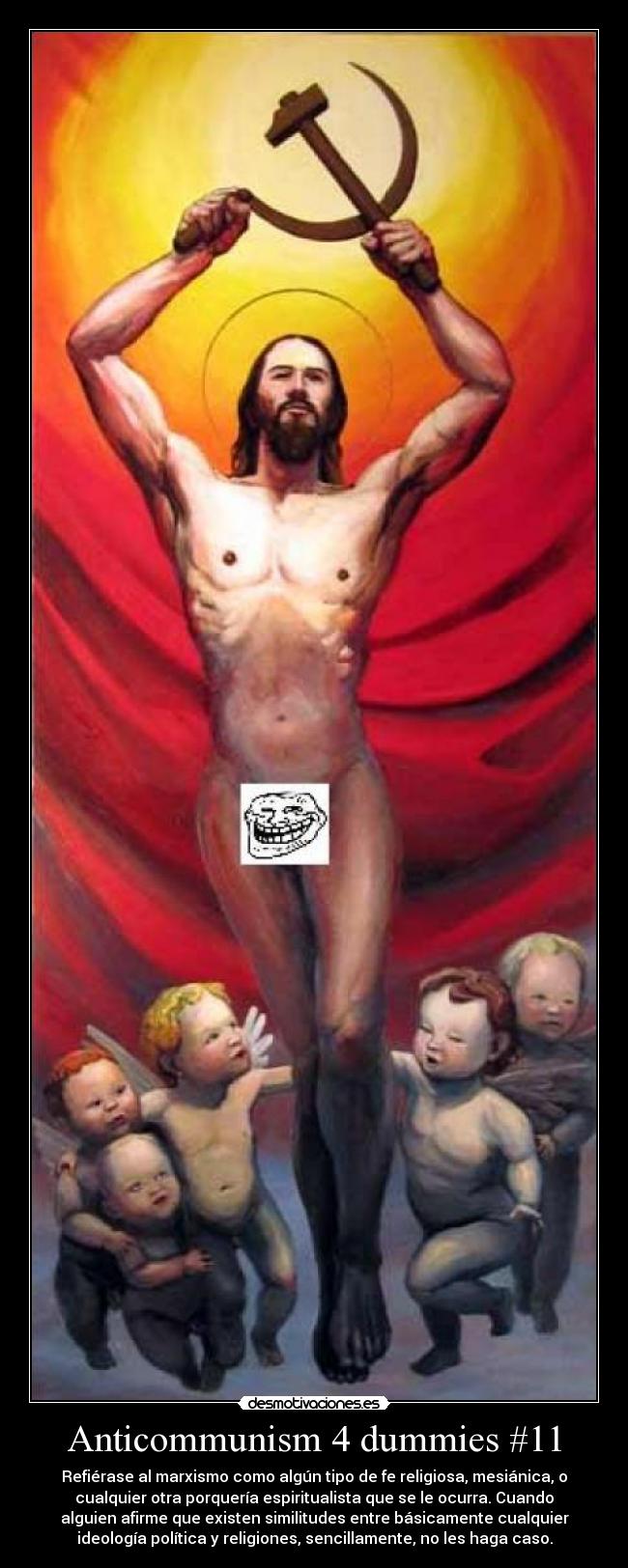 carteles anticommunismfordummies clanantifas kaf desmotivaciones