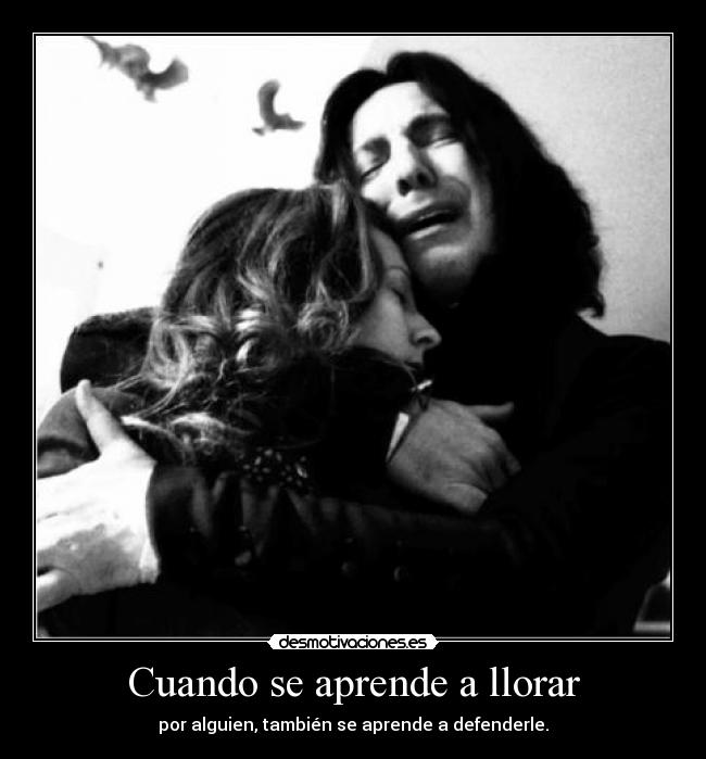 Cuando se aprende a llorar -