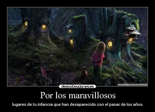 Por los maravillosos -