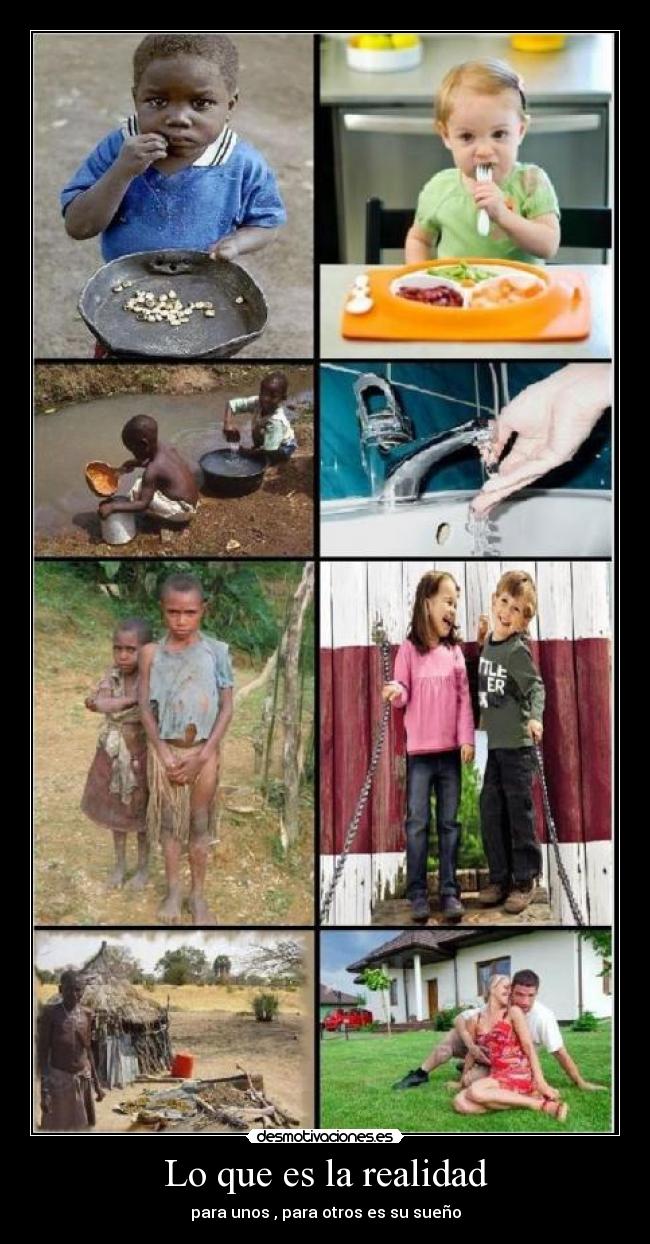 Lo que es la realidad -