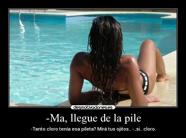 -Ma, llegue de la pile - 