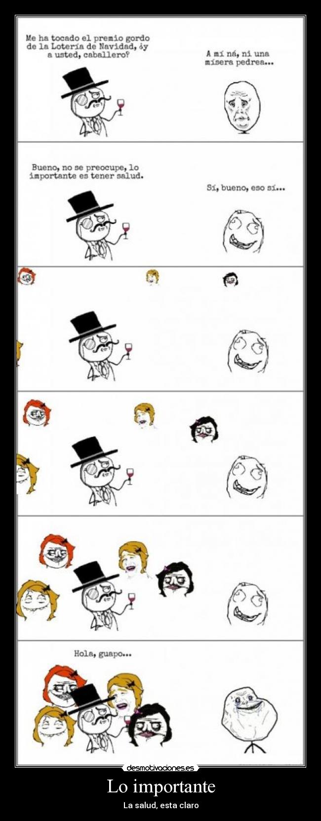 Lo importante - La salud, esta claro
