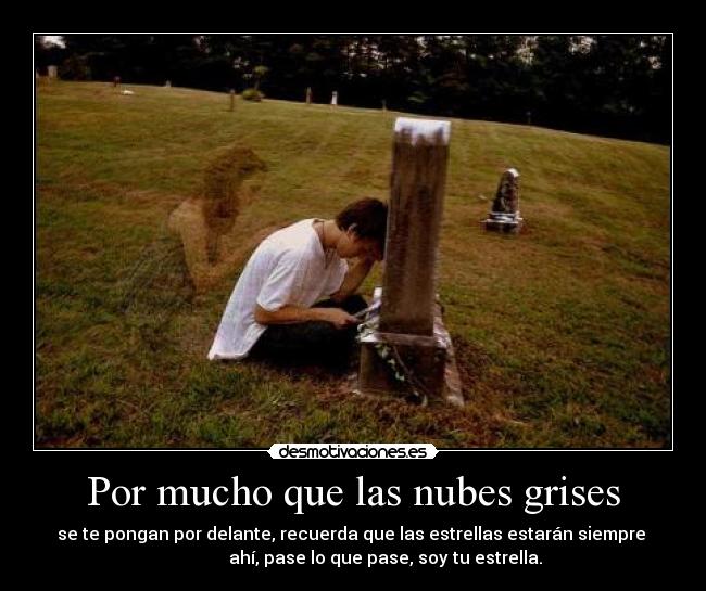 carteles por mucho que las nubes grises pongan por delante desmotivaciones